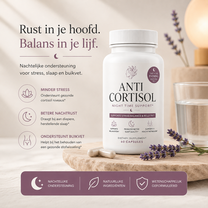 Anti Cortisol – Nacht Reset (60 Capsules)